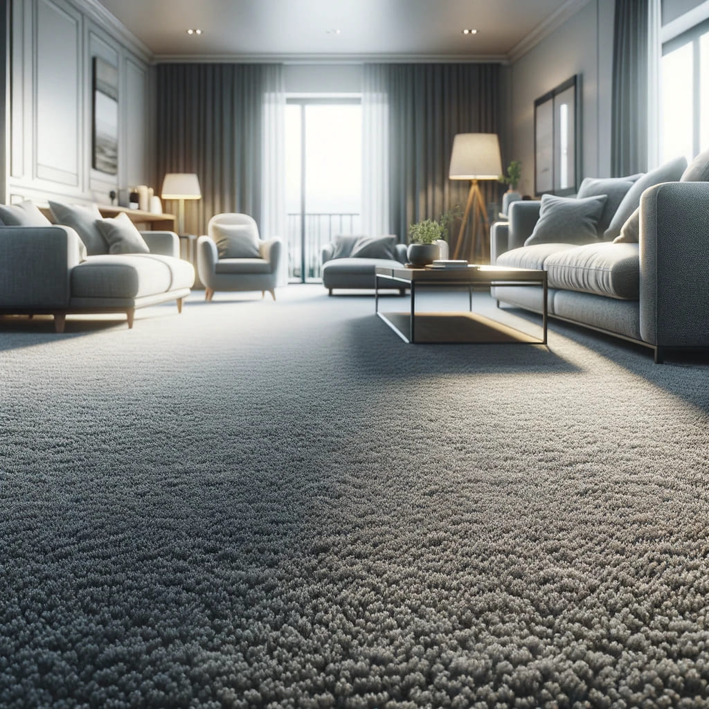Carpet Covering Living Room